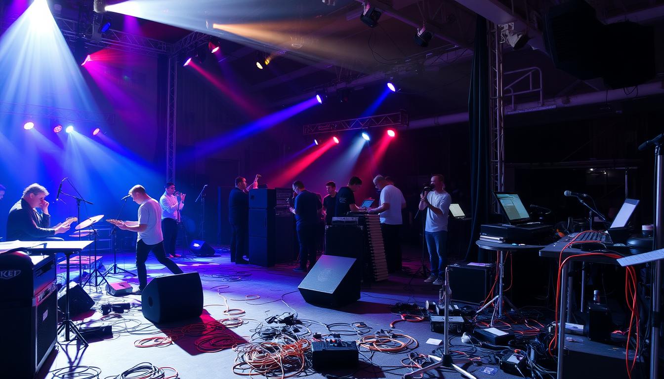 préparation concert