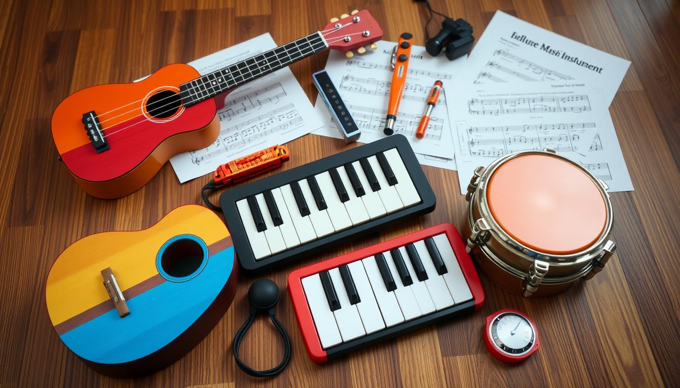 kit d'instruments de musique pour débuter