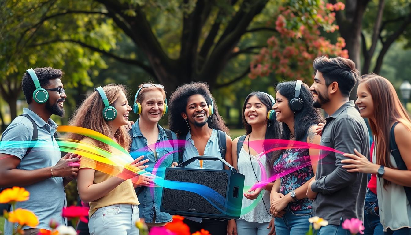 connexion sociale par la musique