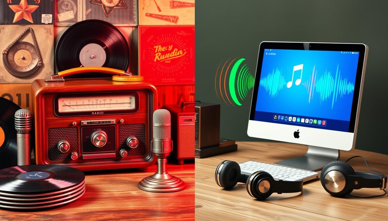 différences radios en ligne et radios classiques