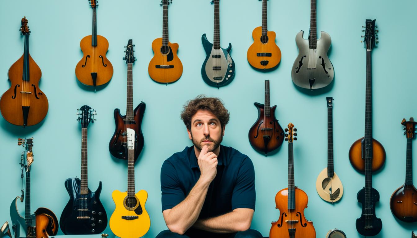 Choix de l'instrument de musique