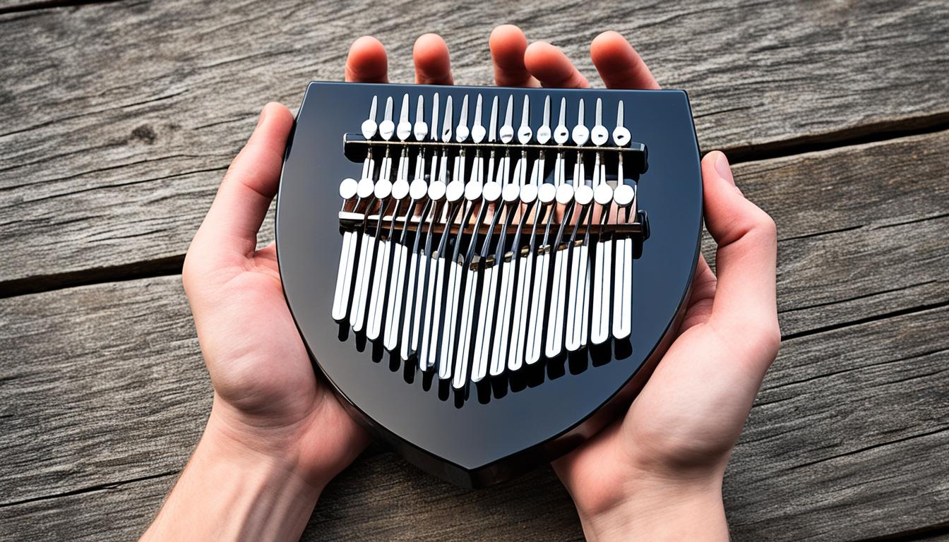tenir le kalimba