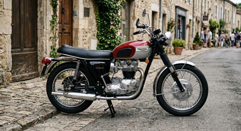moto ancienne restaurée