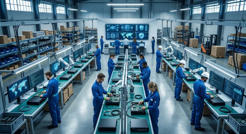 cybersécurité usine