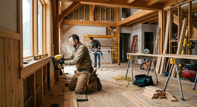 artisan chantier intérieur