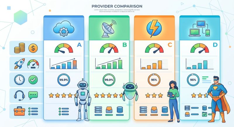 comparatif prestataires