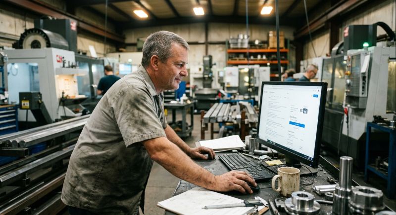 SEO industriel : comment une PME de l'usinage capte des demandes de devis sur Google