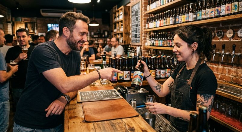 Comment commander des bières avec une étiquette unique ?