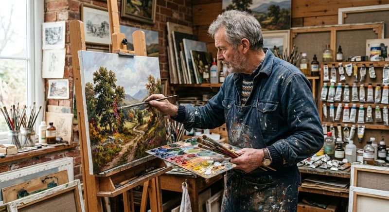 artisan peintre