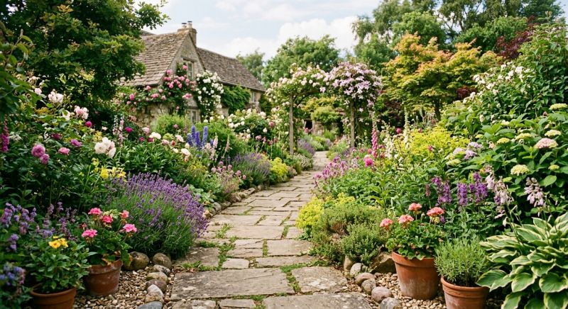 allée jardin