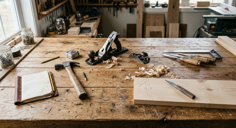 plan de travail bois