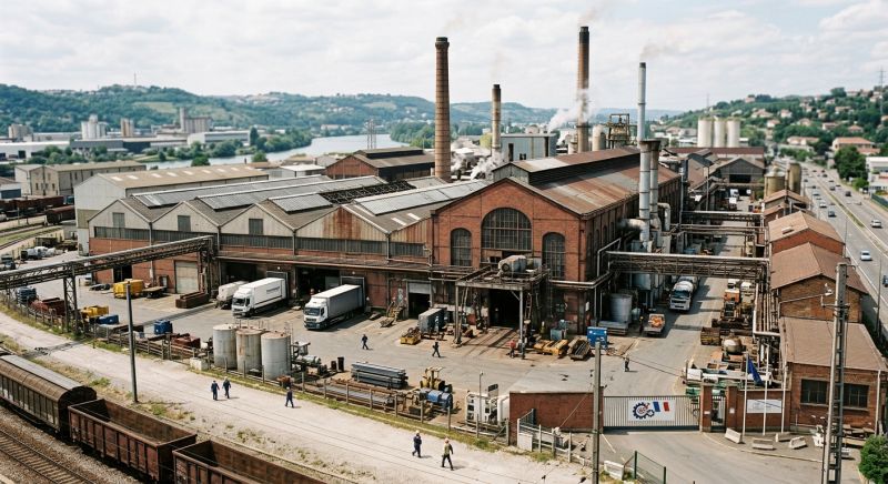 usine française