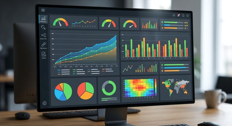 écran statistiques SEO