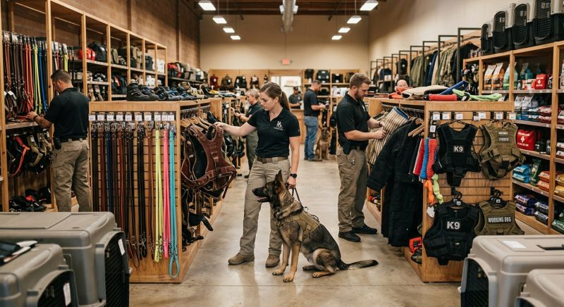 Où acheter du matériel professionnel pour maître chien ?
