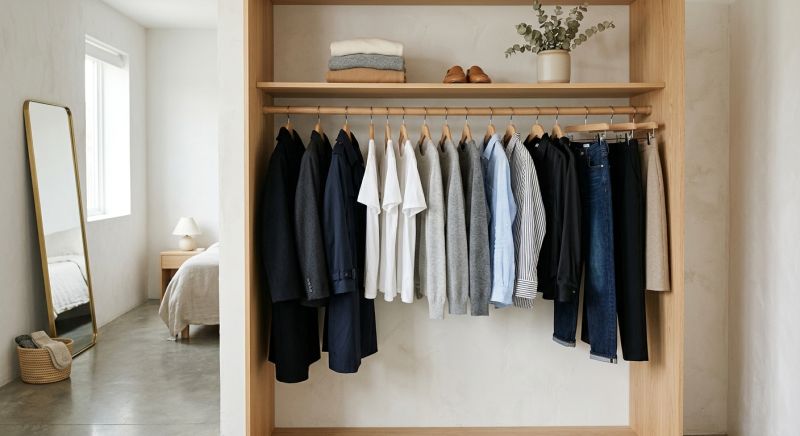 dressing minimaliste vêtements