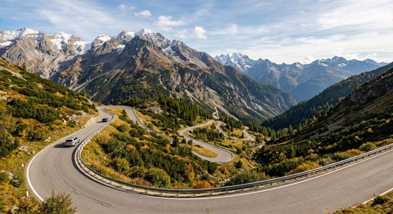 route de montagne
